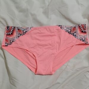 Pink by Victoria's secret extra low rise hipster panties size large